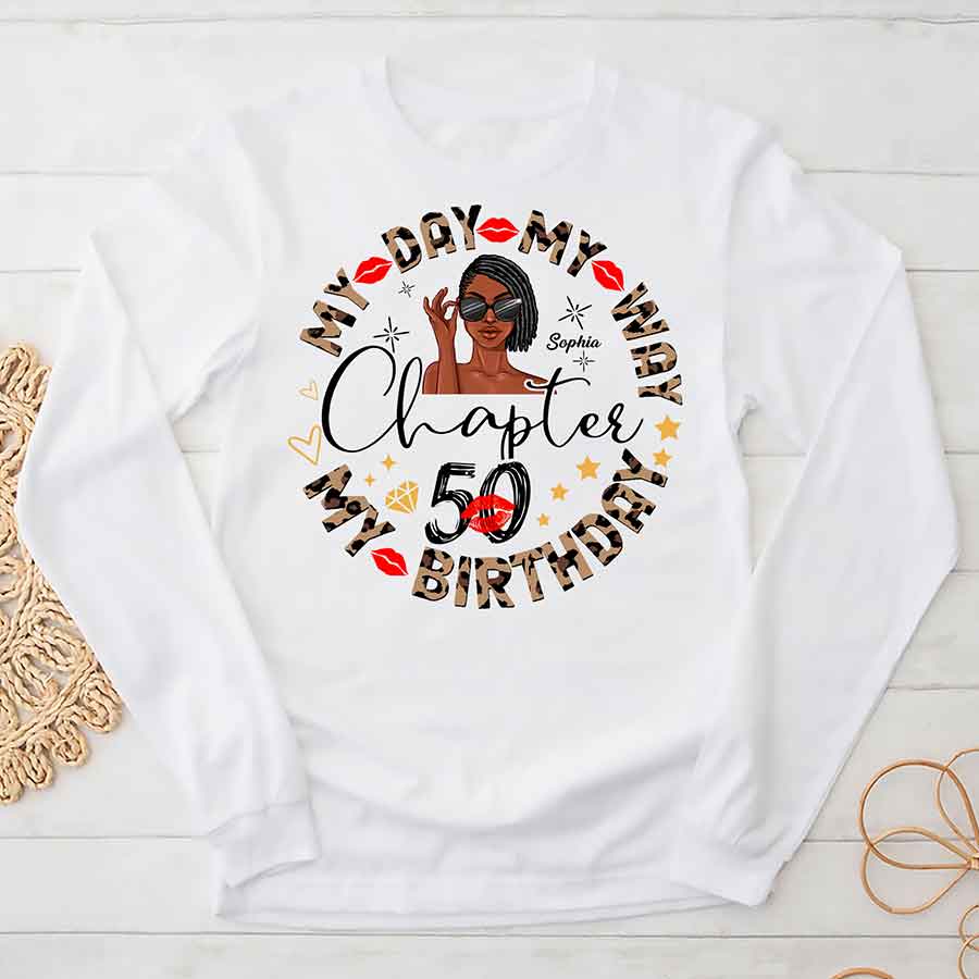 50th Birthday Shirts, Custom Birthday Shirts, Turning 50 Shirt For Women, Turning 50 And Fabulous Shirt, 1974 Shirt, Best Gifts For Women Turning 50-YPT-ALK