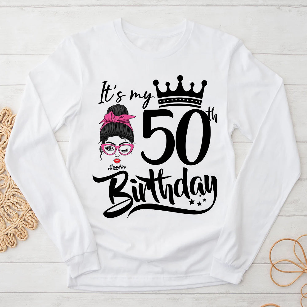 50th Birthday Shirts, Custom Birthday Shirts, Turning 50 Shirt, Gifts For Women Turning 50, 50 And Fabulous Shirt, 1974 Shirt - HCT