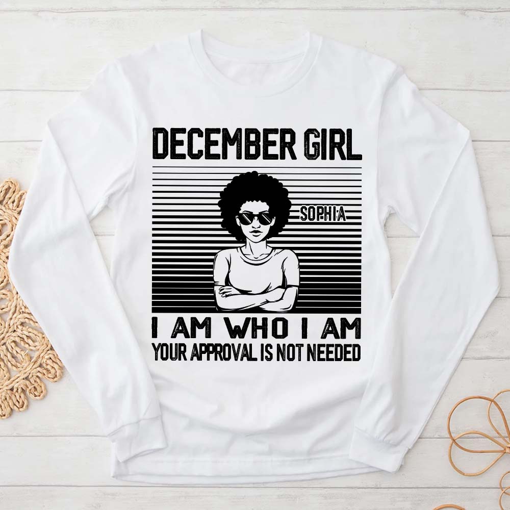 December Birthday Shirt, Custom Birthday Shirt, Queen Was Born In December, December Birthday Shirts For Woman, December Birthday Gifts