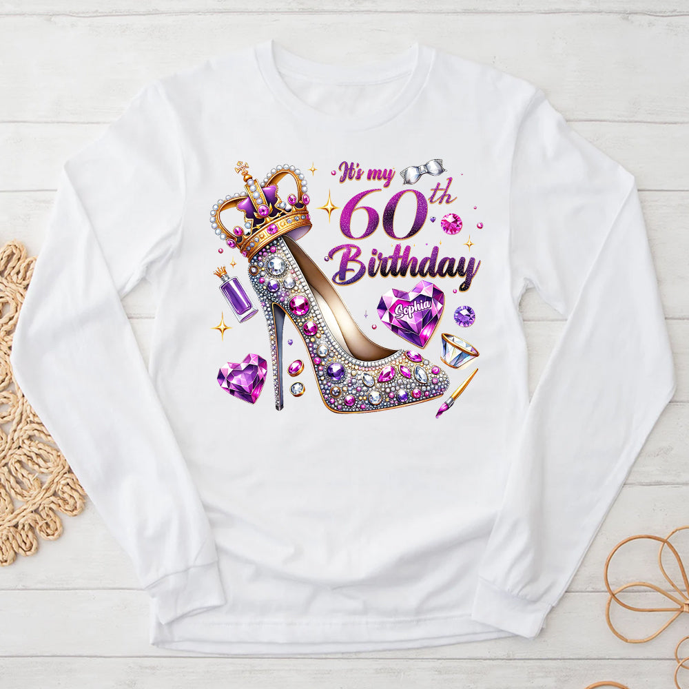 60th Birthday Shirts, Custom Birthday Shirts, Turning 60 Shirt, Gifts For Women Turning 60, 60th Birthday Shirts For Her-YPT-ALK