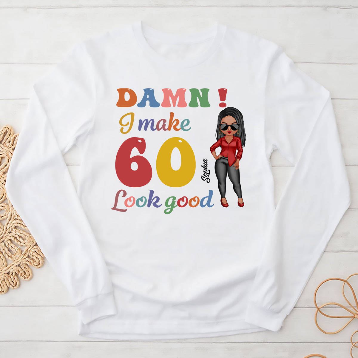 60th Birthday Shirts, Custom Birthday Shirts, Turning 60 Shirt, Gifts For Women Turning 60, 60 And Fabulous Shirt, 1964 Shirt - ALK