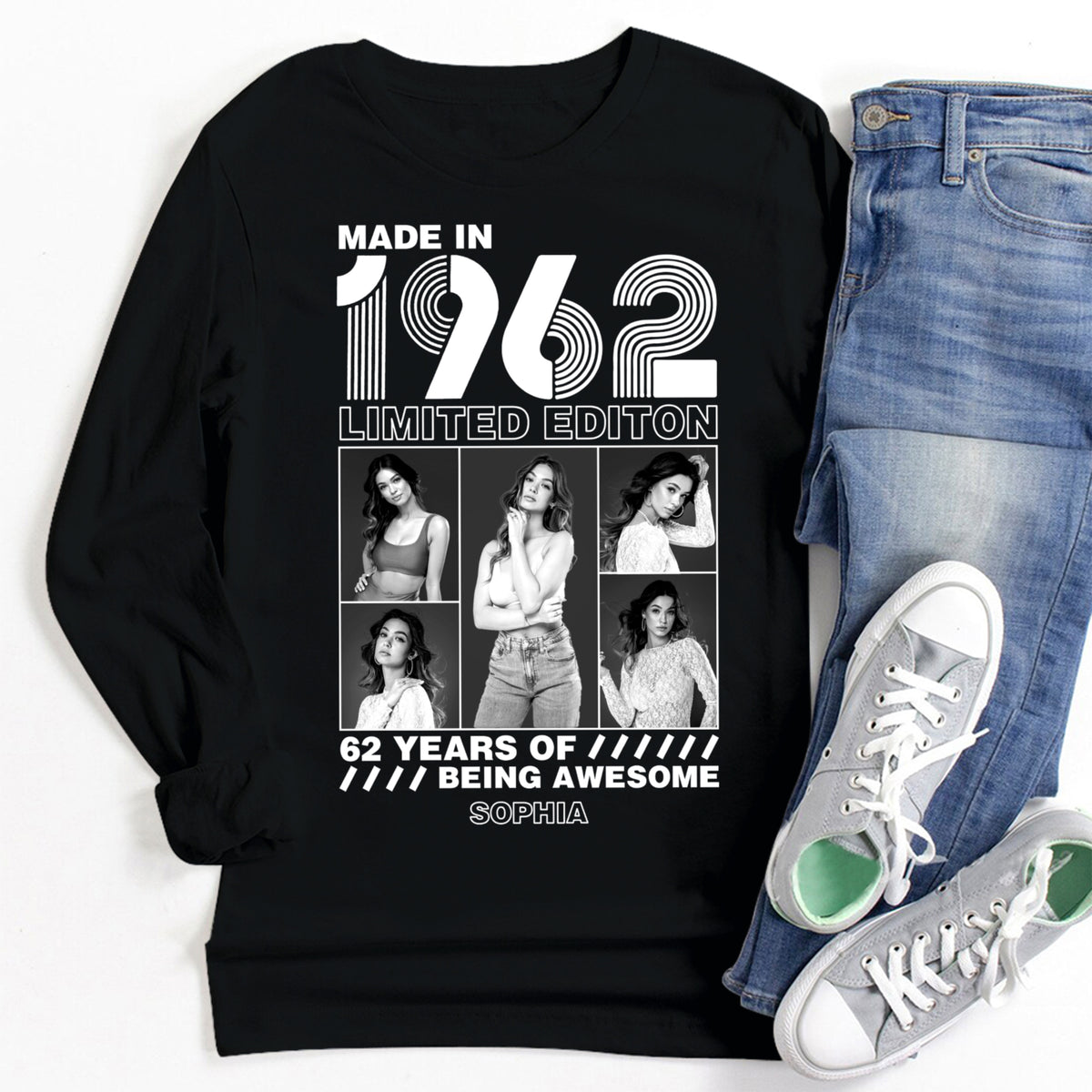 63rd Birthday Shirts, Custom Birthday Shirts, Turning 63 Shirt, Gifts For Women Turning 63, 63 And Fabulous Shirt -YPT-TLT