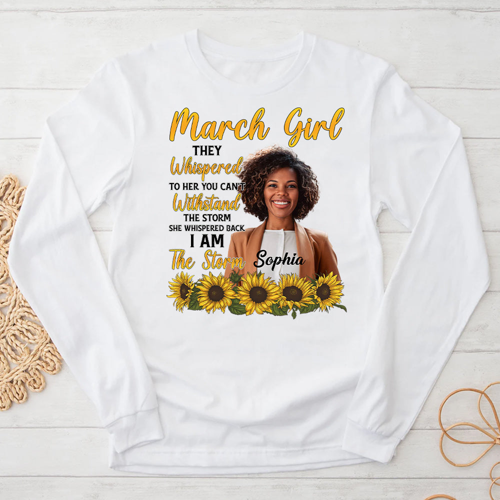 Custom Birthday Shirt, March Birthday Shirts For Woman, March Birthday Gifts
