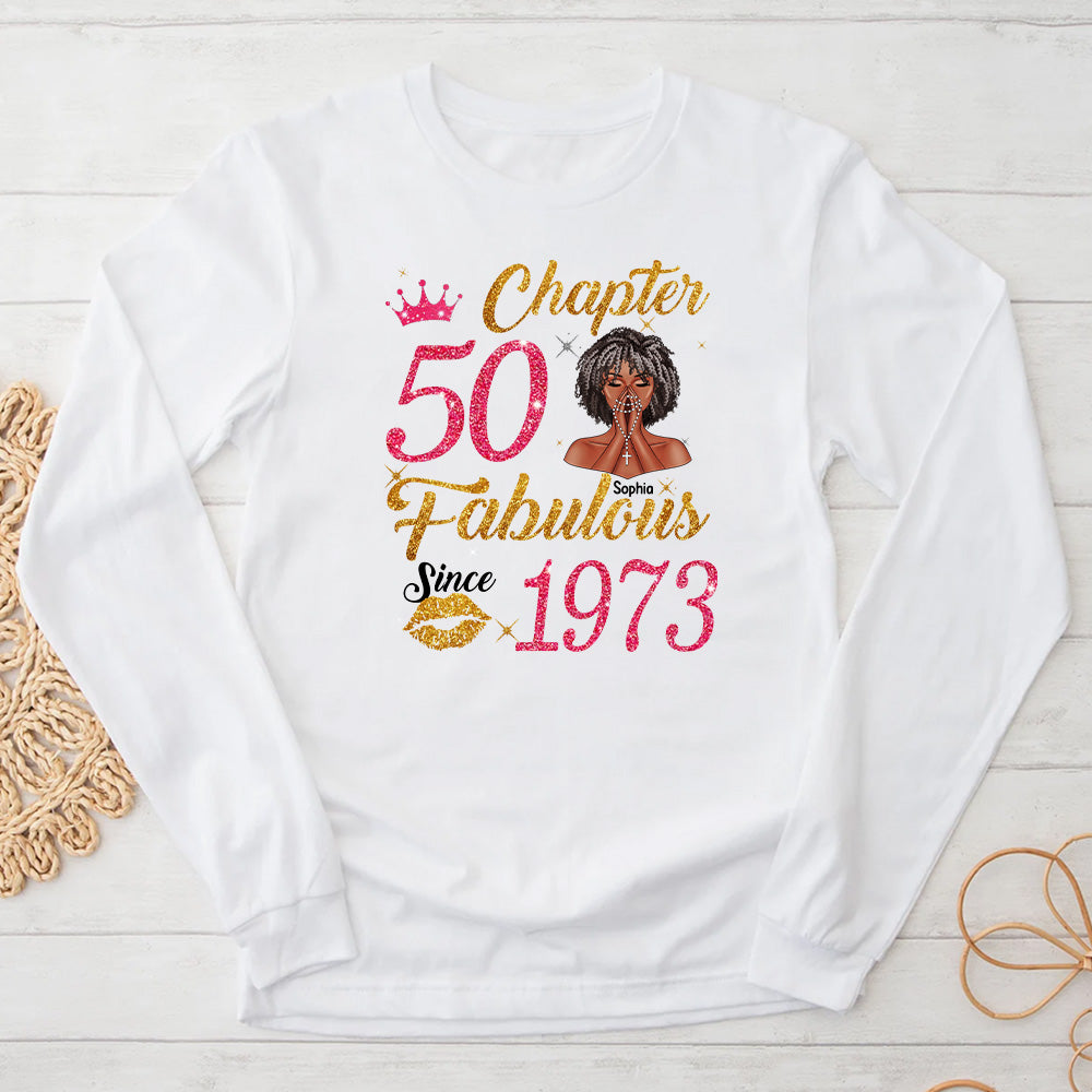 50th Birthday Shirts, Custom Birthday Shirts, Turning 50 Shirt, Gifts For Women Turning 50, 50 And Fabulous Shirt, 50th Birthday Shirts For Her