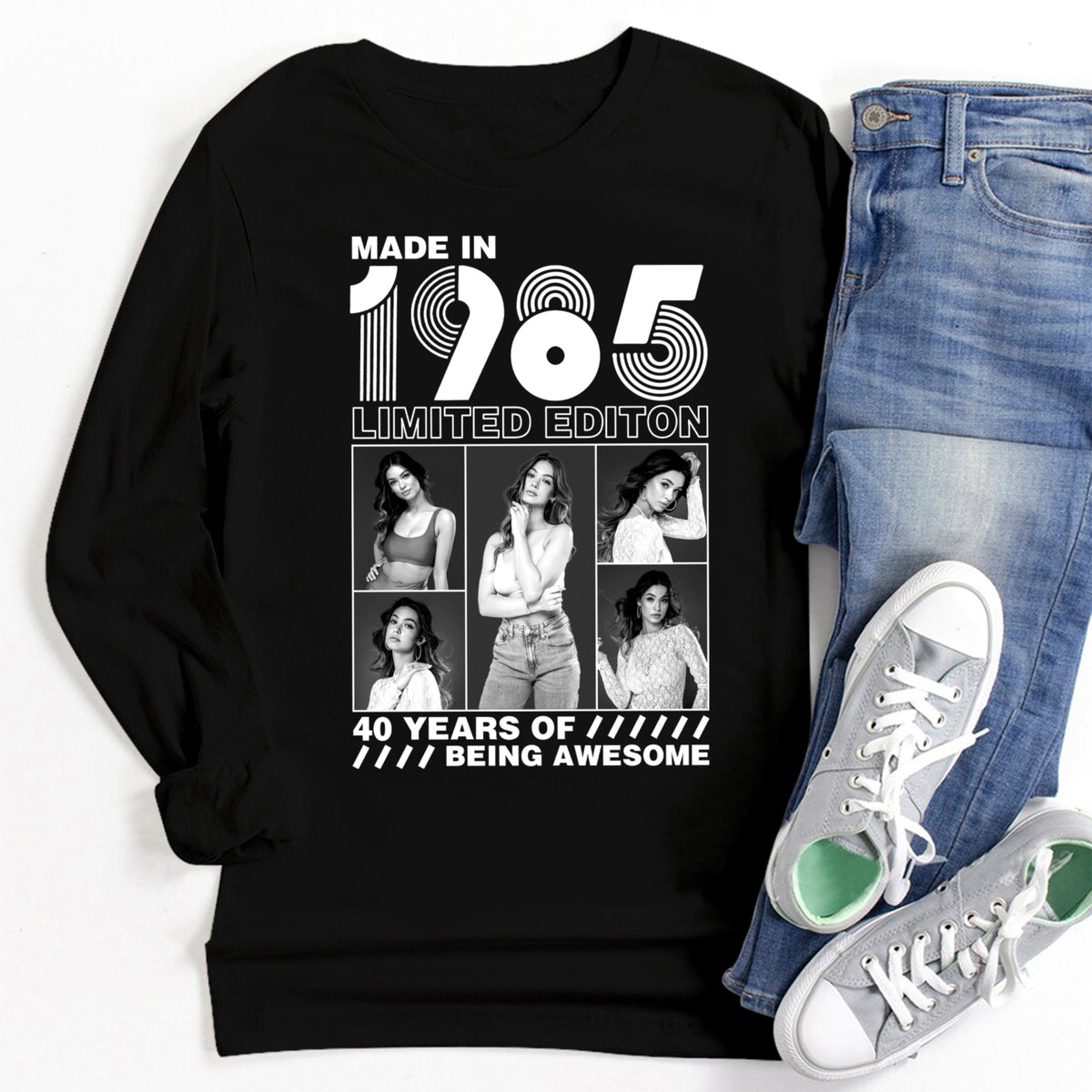 40th Birthday Shirts, Custom Birthday Shirts, Turning 40 Shirt, Gifts For Women Turning 40, 40 And Fabulous Shirt -YPT-TLT