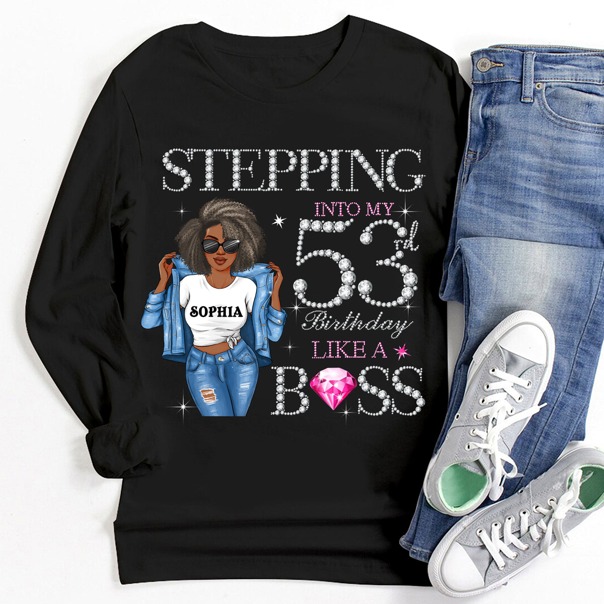 Chapter 53, Fabulous Since 1972 53rd Birthday Unique T Shirt For Woman, Custom Birthday Shirt, Her Gifts For 53 Years Old , Turning 53 Birthday Cotton Shirt-YPT-HMT
