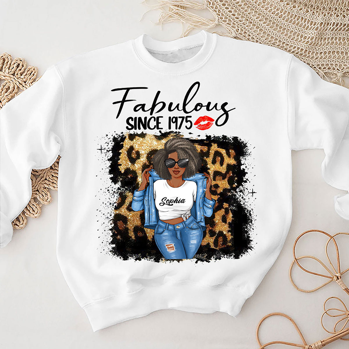 50th Birthday Shirts, Custom Birthday Shirts, Turning 50 Shirt, Gifts For Women Turning 50, 50 And Fabulous Shirt, 1975 Shirt, 50th Birthday Shirts For Her-YPT-HMT