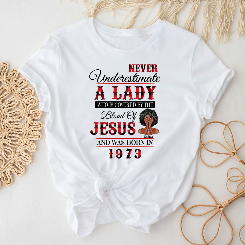 50th Birthday Shirts, Custom Birthday Shirts, Turning 50 Shirt, Gifts For Women Turning 50, 50 And Fabulous Shirt, 1973 Shirt