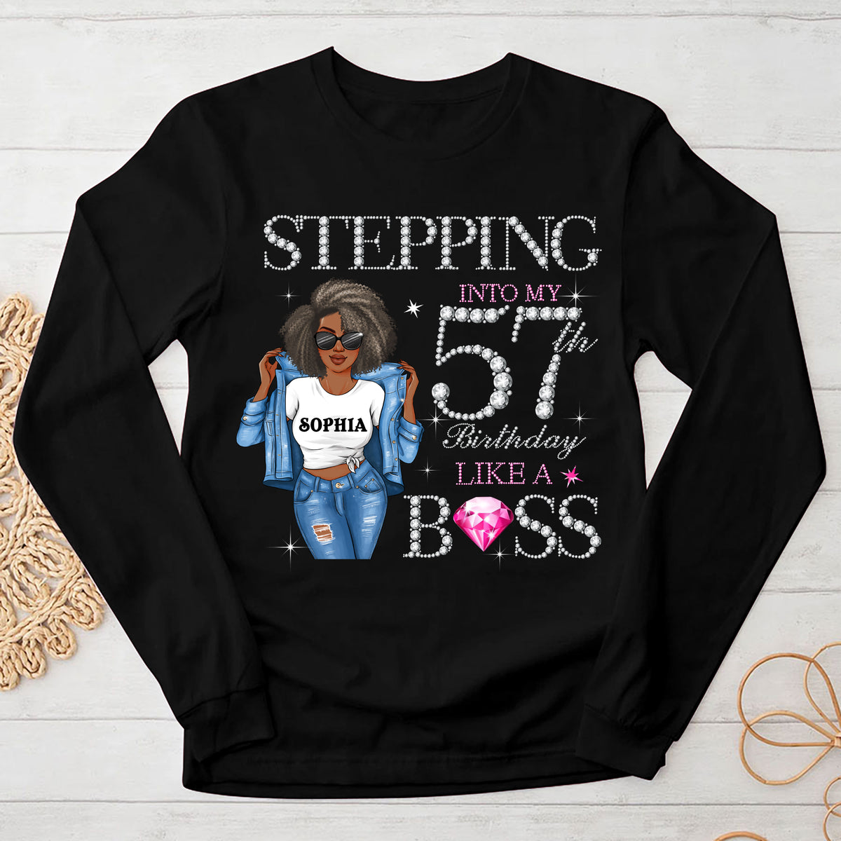 Chapter 57, Fabulous Since 1968 57th Birthday Unique T Shirt For Woman, Custom Birthday Shirt, Her Gifts For 57 Years Old , Turning 57 Birthday Cotton Shirt-YPT-HMT