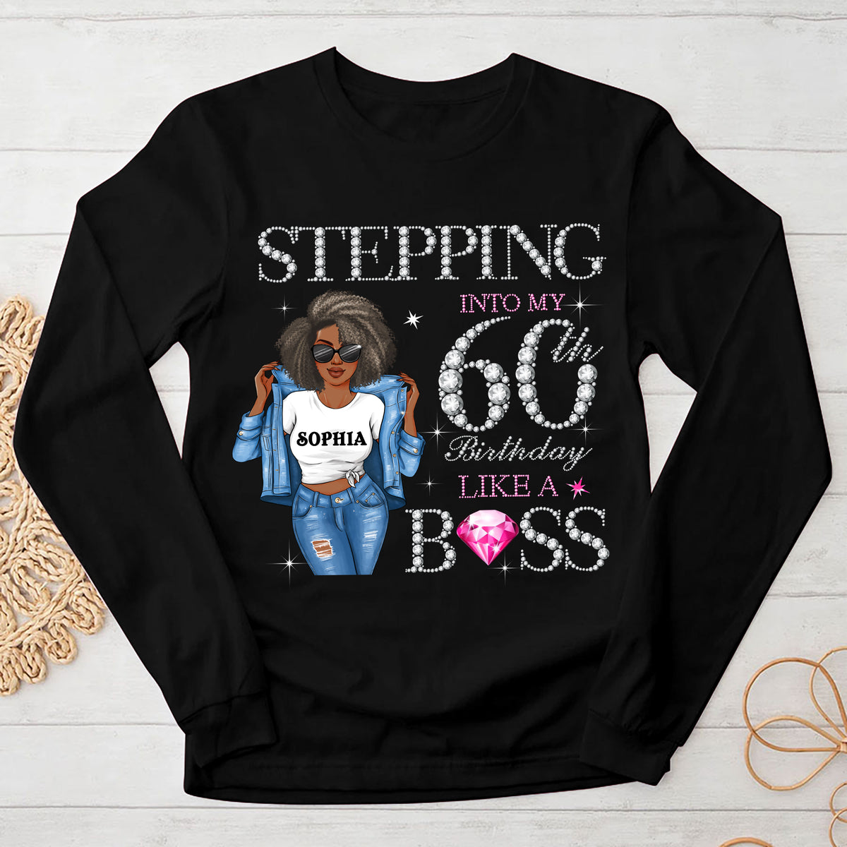 60th Birthday Shirts, Custom Birthday Shirts, Turning 60 Shirt, Gifts For Women Turning 60, 60th Birthday Shirts For Her-YPT-HMT