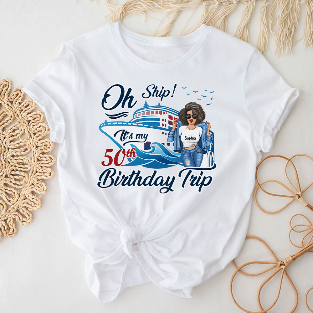 50th Birthday Shirts, Custom Birthday Shirts, Turning 50 Shirt, Gifts For Women Turning 50, 50 And Fabulous Shirt, 1973 Shirt, 50th Birthday Shirts For Her