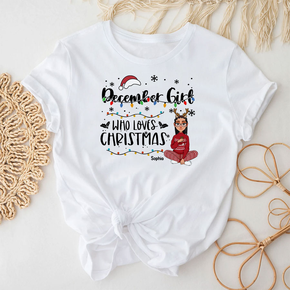 December Birthday Shirt, Custom Birthday Shirt, Queen Was Born In December, December Birthday Shirts For Woman, December Birthday Gifts