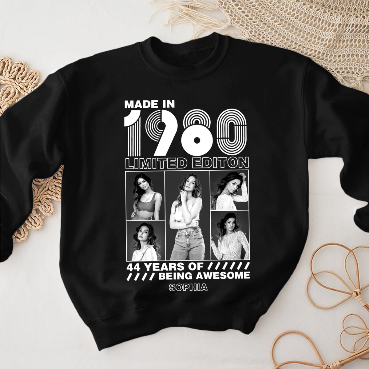 44th Birthday Shirts, Custom Birthday Shirts, Turning 44 Shirt, Gifts For Women Turning 44, 44 And Fabulous Shirt -YPT-TLT