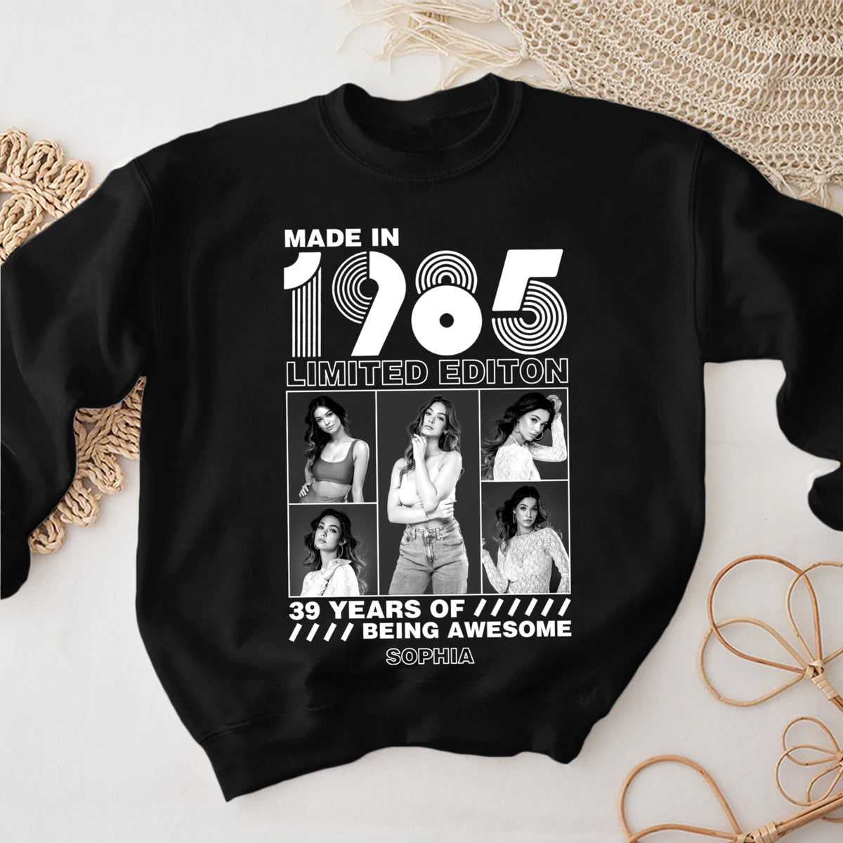 39th Birthday Shirts, Custom Birthday Shirts, Turning 39 Shirt, Gifts For Women Turning 39, 39 And Fabulous Shirt -YPT-TLT