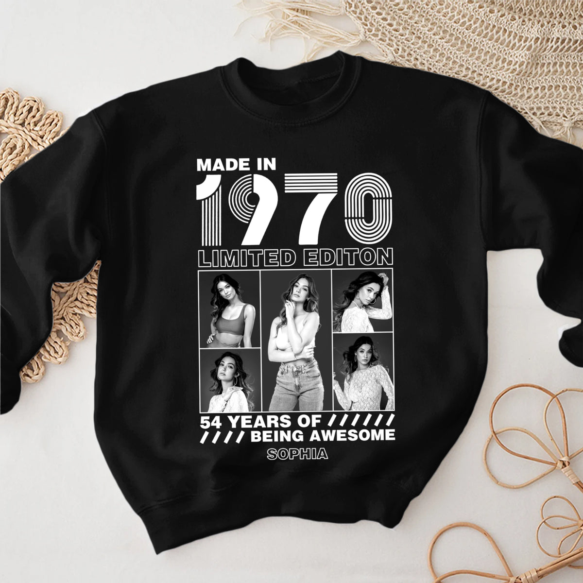 54th Birthday Shirts, Custom Birthday Shirts, Turning 54 Shirt, Gifts For Women Turning 54, 54 And Fabulous Shirt -YPT-TLT