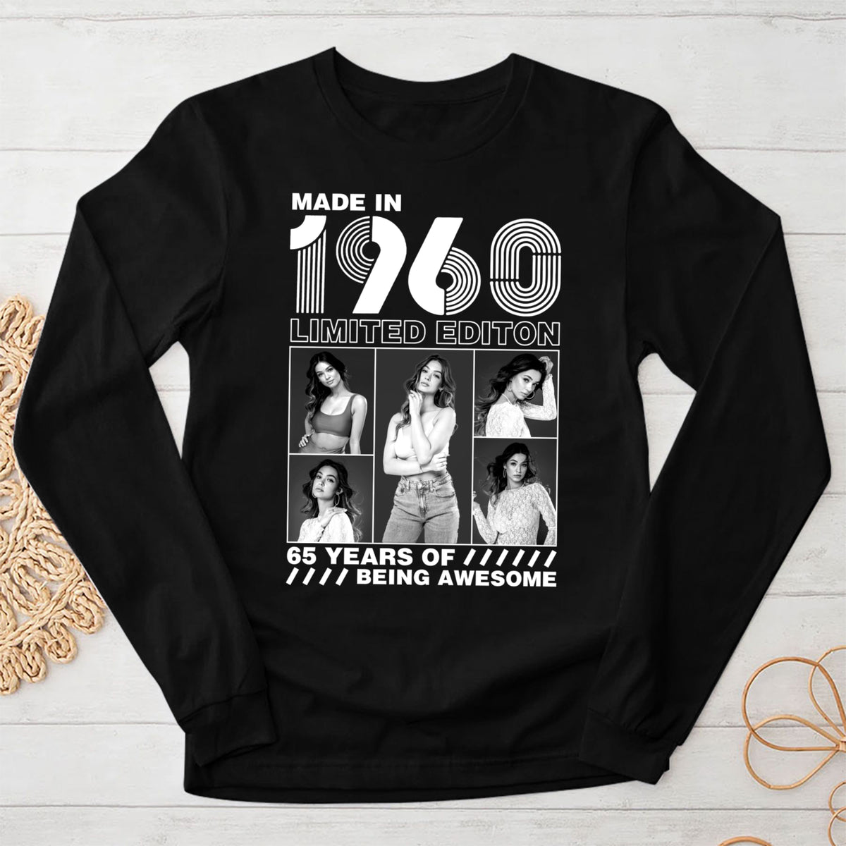 65th Birthday Shirts, Custom Birthday Shirts, Turning 65 Shirt, Gifts For Women Turning 65, 65 And Fabulous Shirt -YPT-TLT