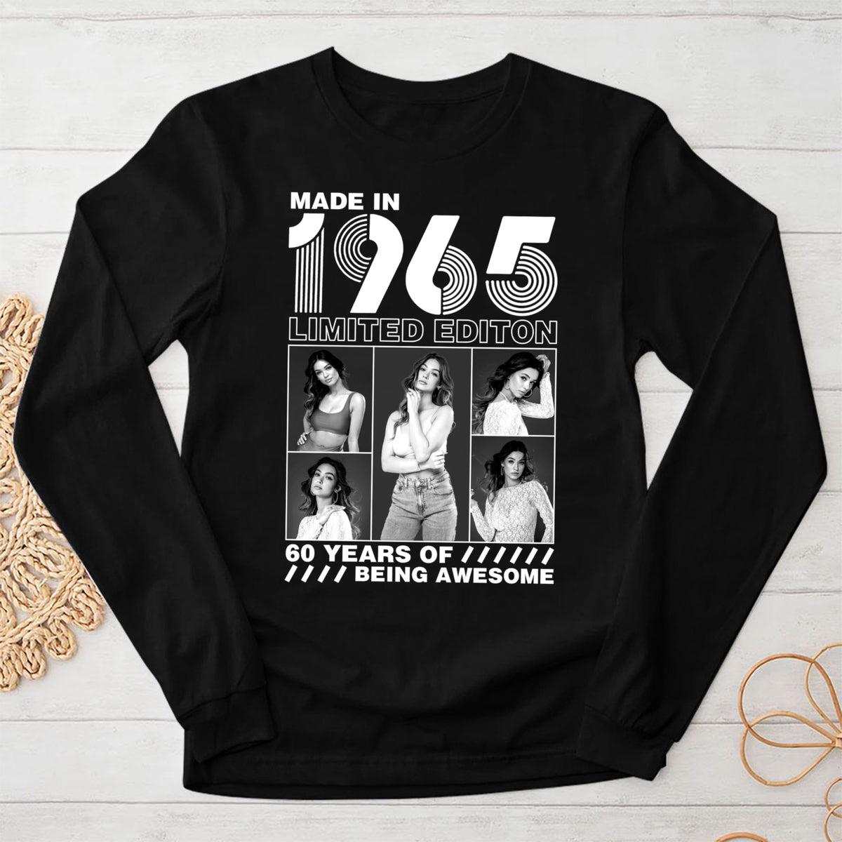 60th Birthday Shirts, Custom Birthday Shirts, Turning 60 Shirt, Gifts For Women Turning 60, 60 And Fabulous Shirt -YPT-TLT