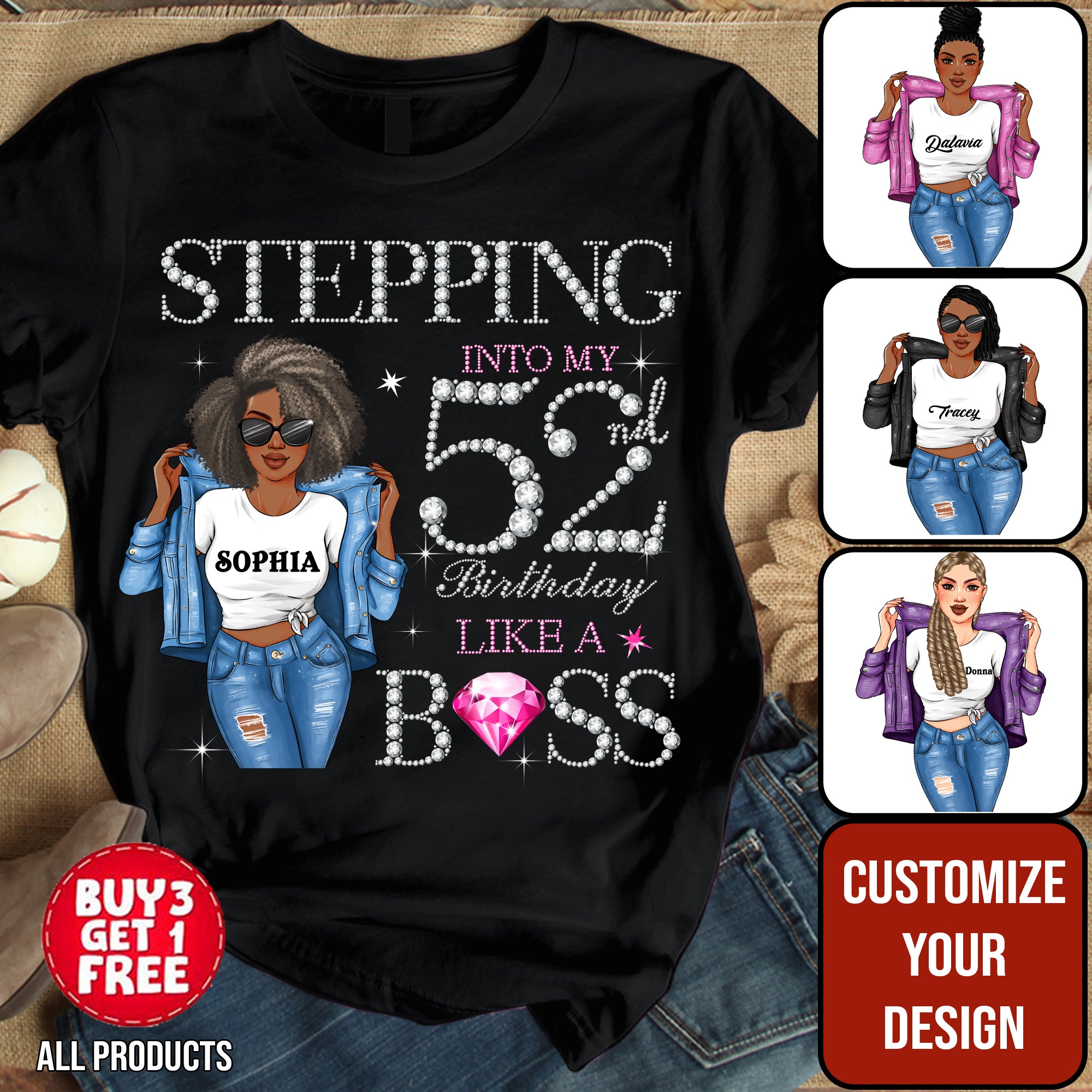 Chapter 52, Fabulous Since 1972 52nd Birthday Unique T Shirt For Woman, Custom Birthday Shirt, Her Gifts For 52 Years Old , Turning 52 Birthday Cotton Shirt-YPT-HMT