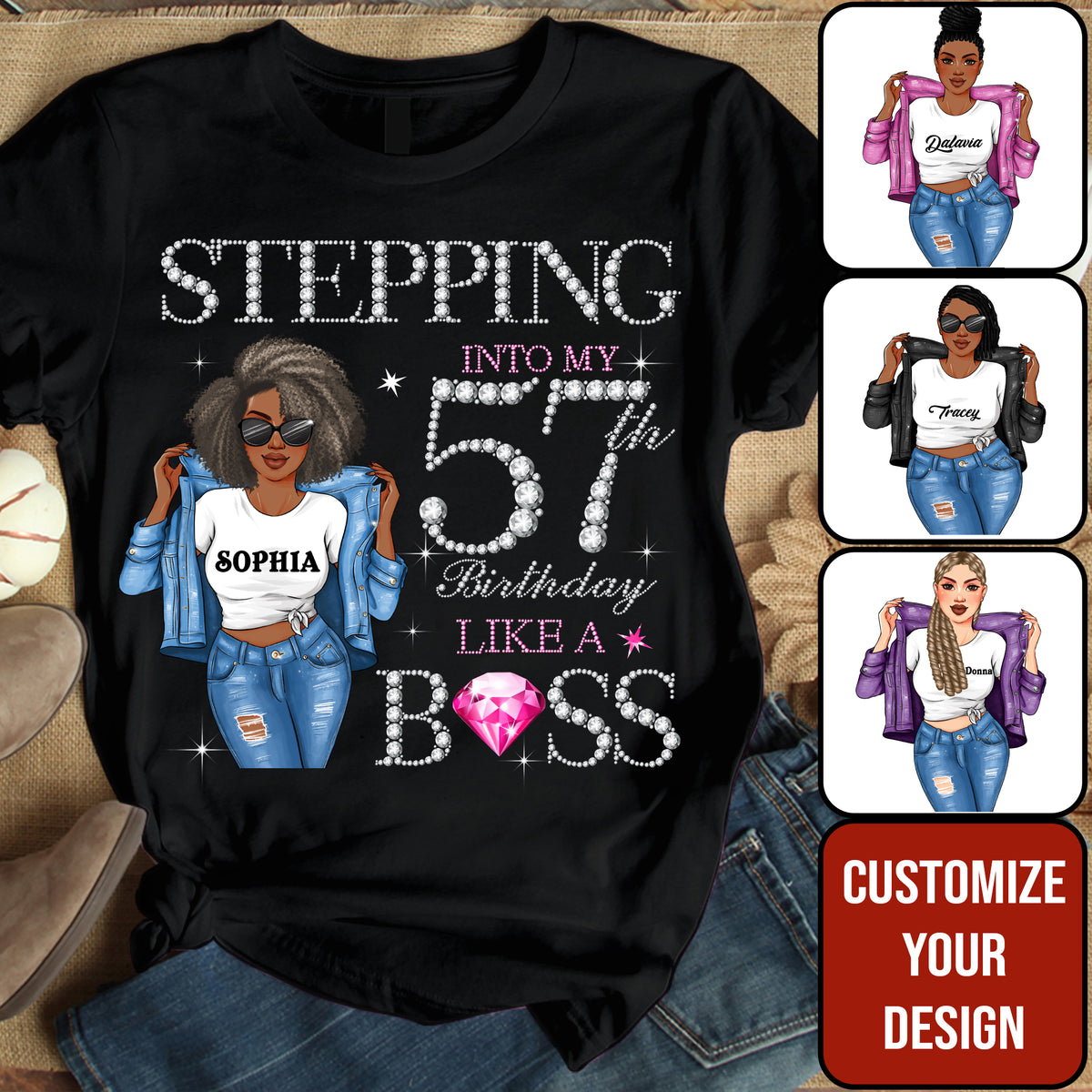 Chapter 57, Fabulous Since 1968 57th Birthday Unique T Shirt For Woman, Custom Birthday Shirt, Her Gifts For 57 Years Old , Turning 57 Birthday Cotton Shirt-YPT-HMT