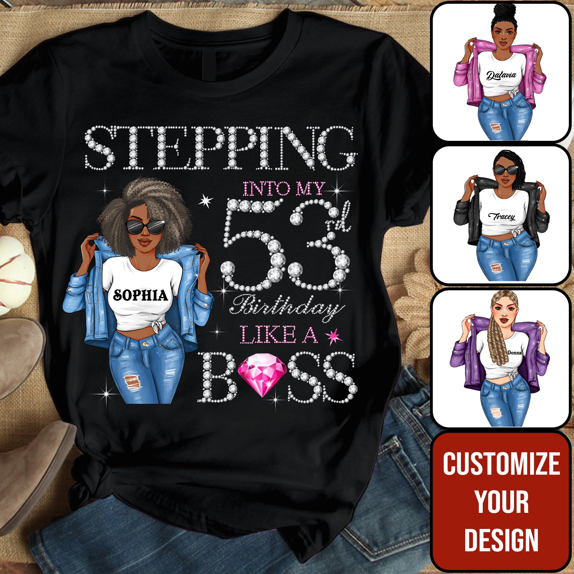 Chapter 53, Fabulous Since 1971 53rd Birthday Unique T Shirt For Woman, Custom Birthday Shirt, Her Gifts For 53 Years Old , Turning 53 Birthday Cotton Shirt-YPT-HMT