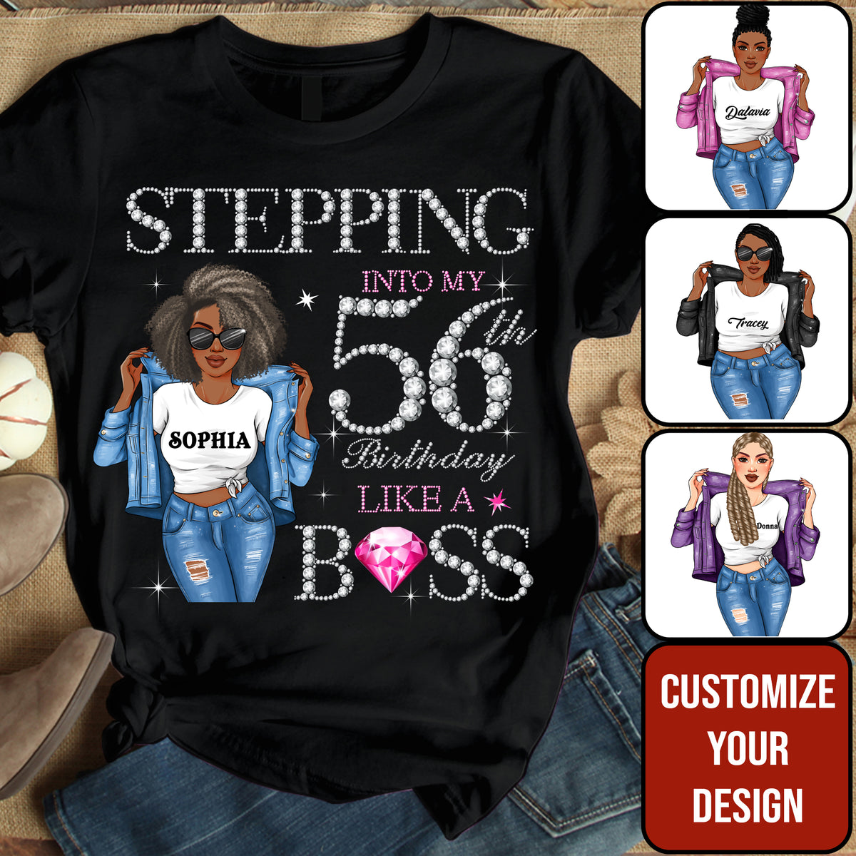 Chapter 56, Fabulous Since 1969 56th Birthday Unique T Shirt For Woman, Custom Birthday Shirt, Her Gifts For 56 Years Old , Turning 56 Birthday Cotton Shirt-YPT-HMT