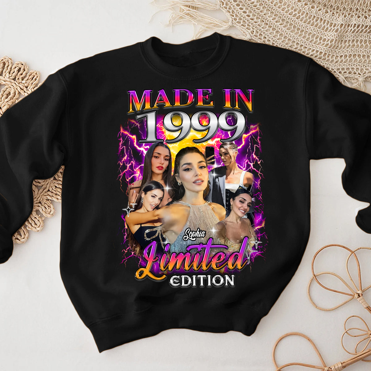 25th Birthday Shirts, Custom Birthday Shirts, Turning 25 Shirt, Gifts For Women Turning 25, 25 And Fabulous Shirt, 1999 Shirt, 25th Birthday Shirts For Her - YPT- HMT