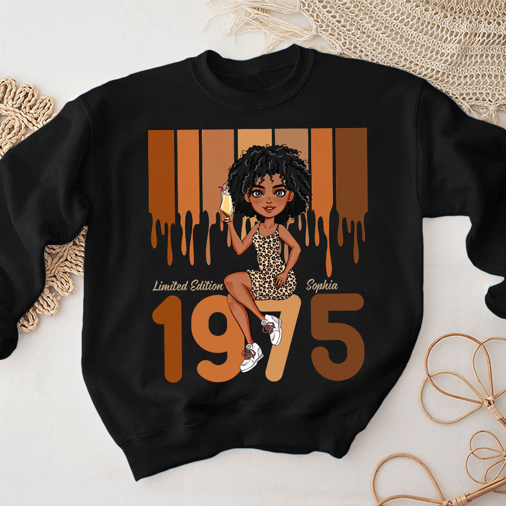 50th Birthday Shirts For Her, Personalised 50th Birthday Gifts, 1975 T Shirt, 50 And Fabulous Shirt, 50th Birthday Shirt Ideas, Gift Ideas 50th Birthday Woman -YPT-HMT