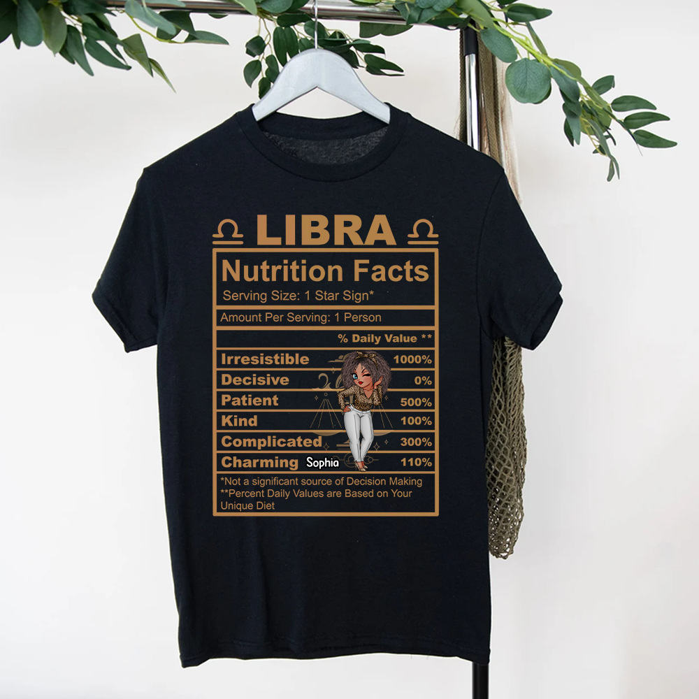 Personalized Birthday Shirts, Zodiac T Shirt, Zodiac Signs Shirt, Libra Birthday T Shirt, Custom Birthday Gifts