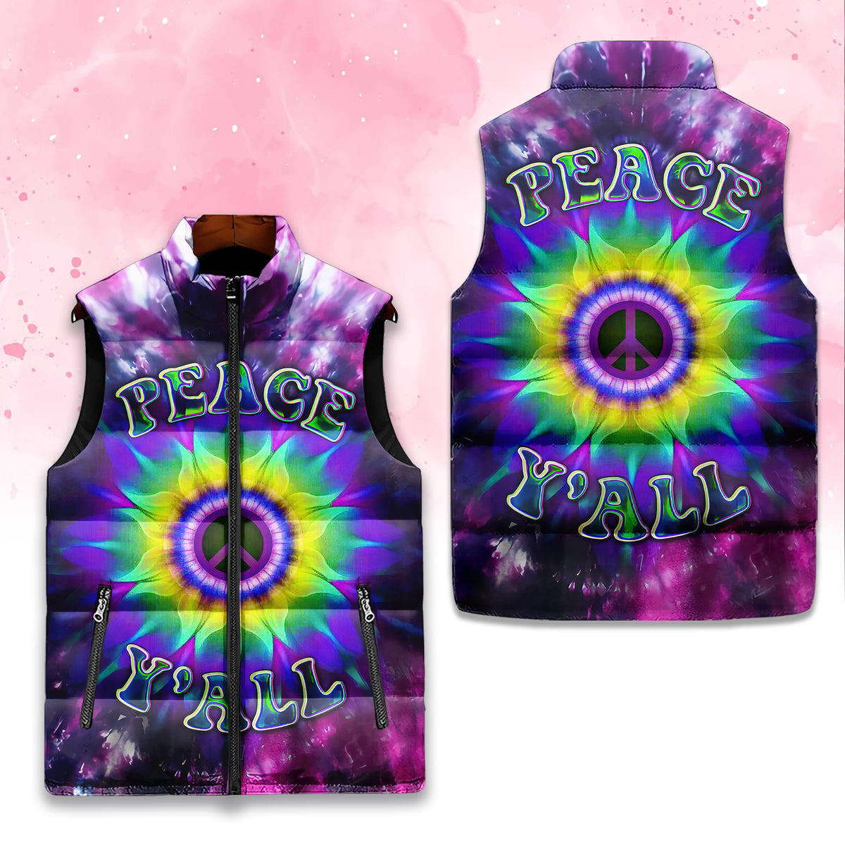 Puffer Vest -  Gift Ideas For Hippie Lovers, Hippie Girls