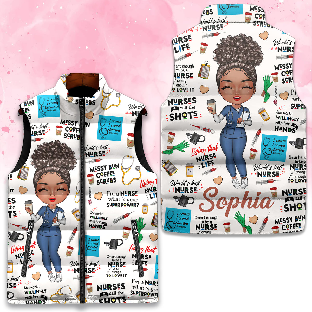 Puffer Vest -Personalized Gift Ideas For Nurse
