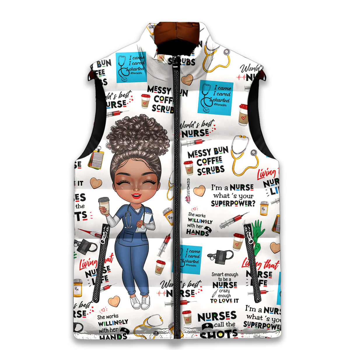 Puffer Vest -Personalized Gift Ideas For Nurse