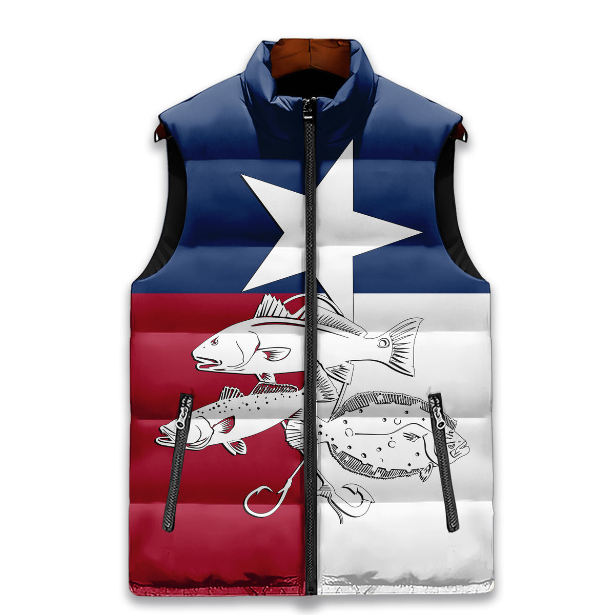 Puffer Vest - Personalized Gift Ideas For Fishing Lovers