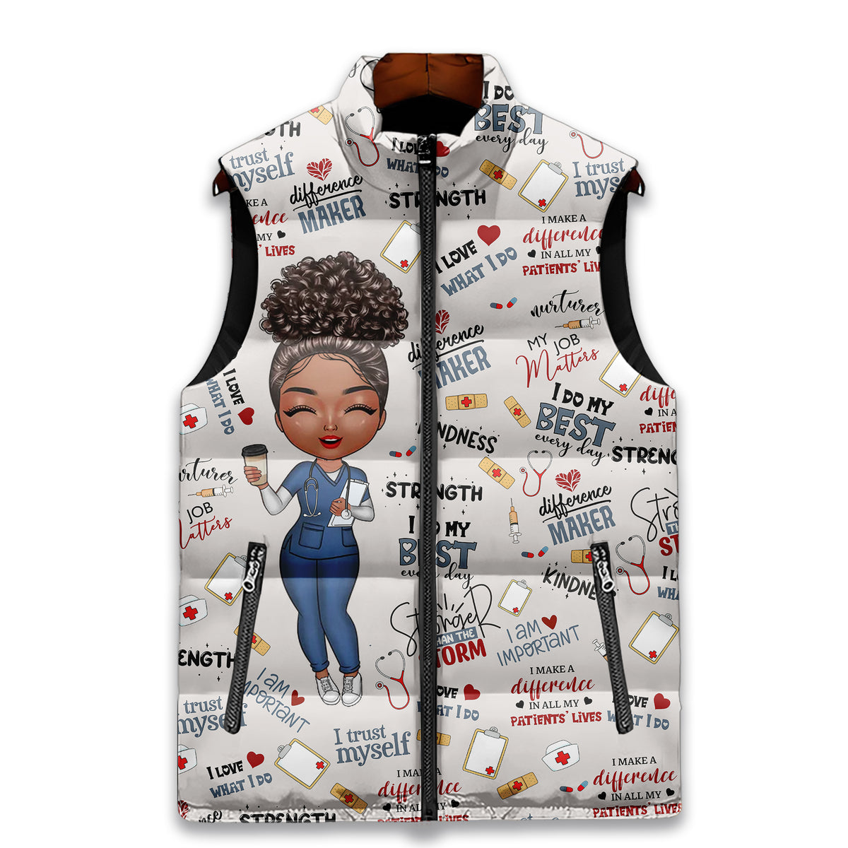 Puffer Vest -Personalized Gift Ideas For Nurse
