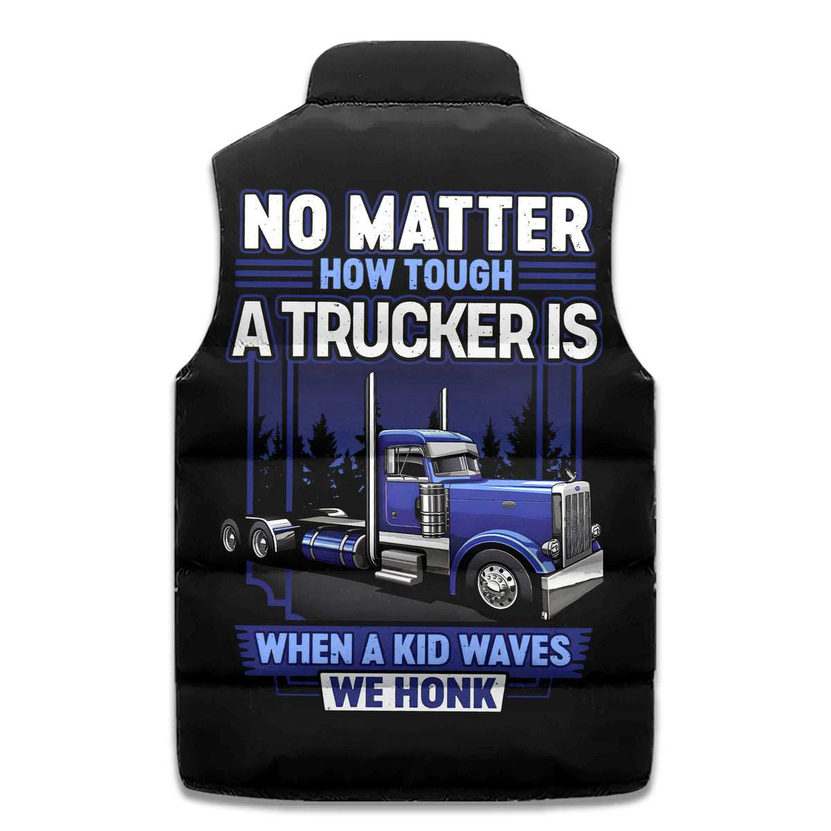 Puffer Vest -Personalized Gift Ideas For Truck Drives