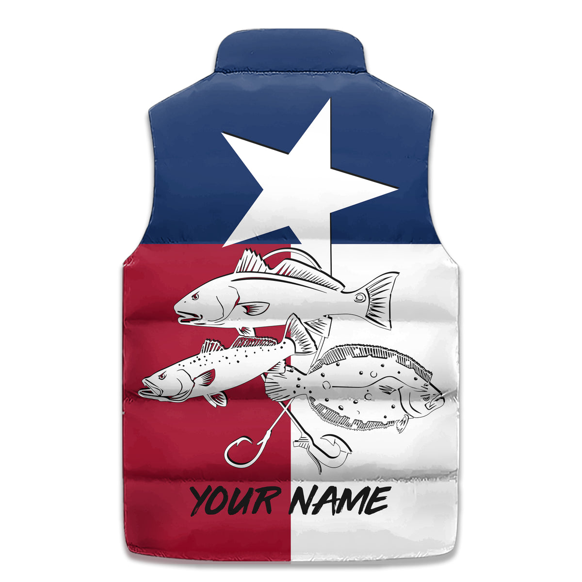 Puffer Vest - Personalized Gift Ideas For Fishing Lovers