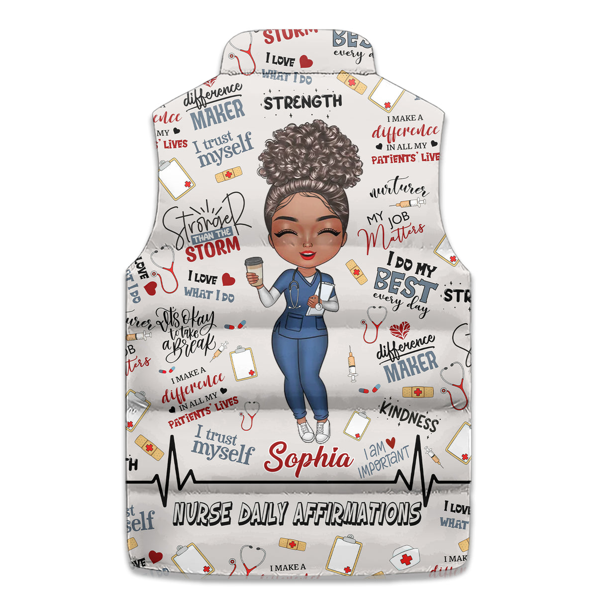 Puffer Vest -Personalized Gift Ideas For Nurse