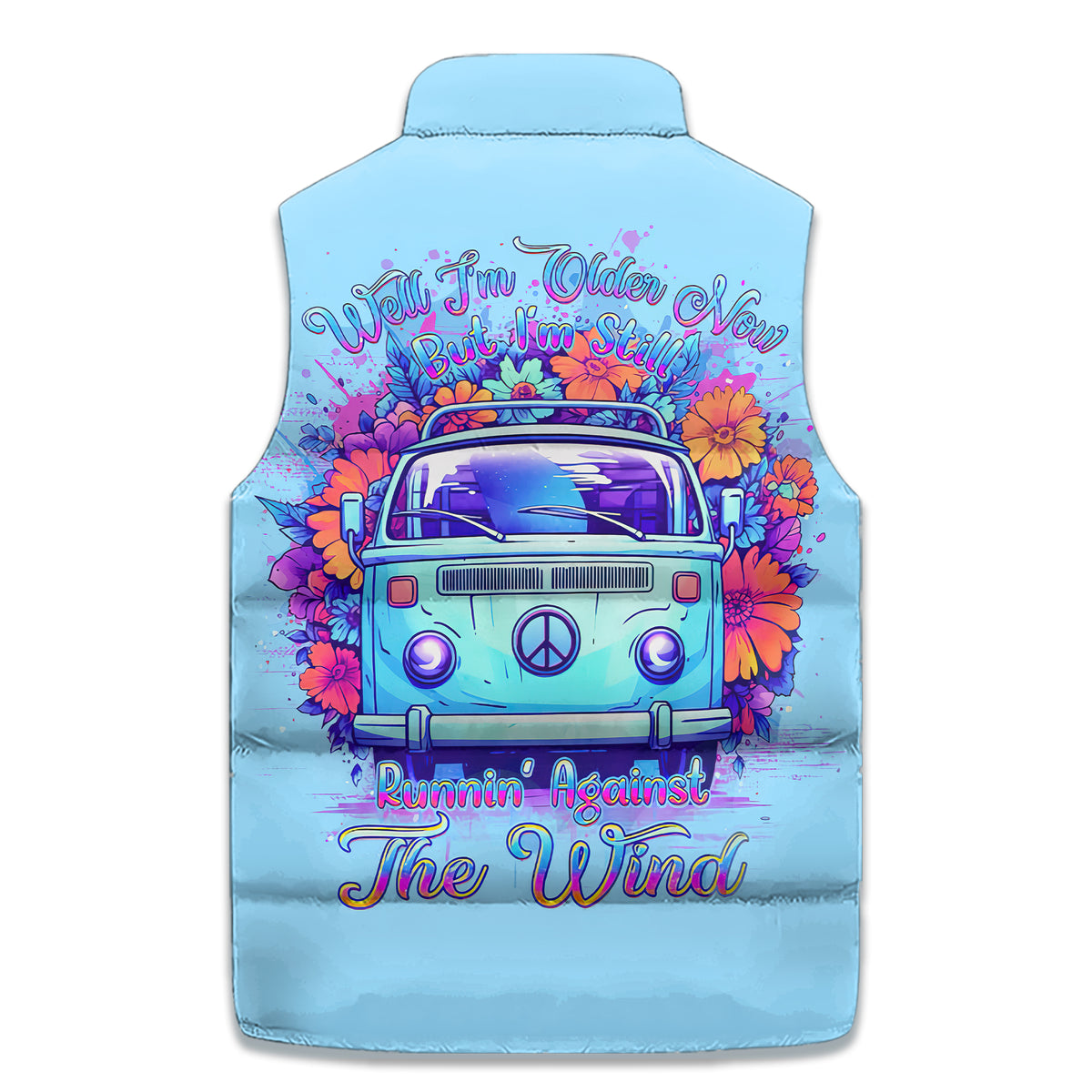 Puffer Vest - Personalized Gift Ideas For Hippie Girl, Hippie Lovers