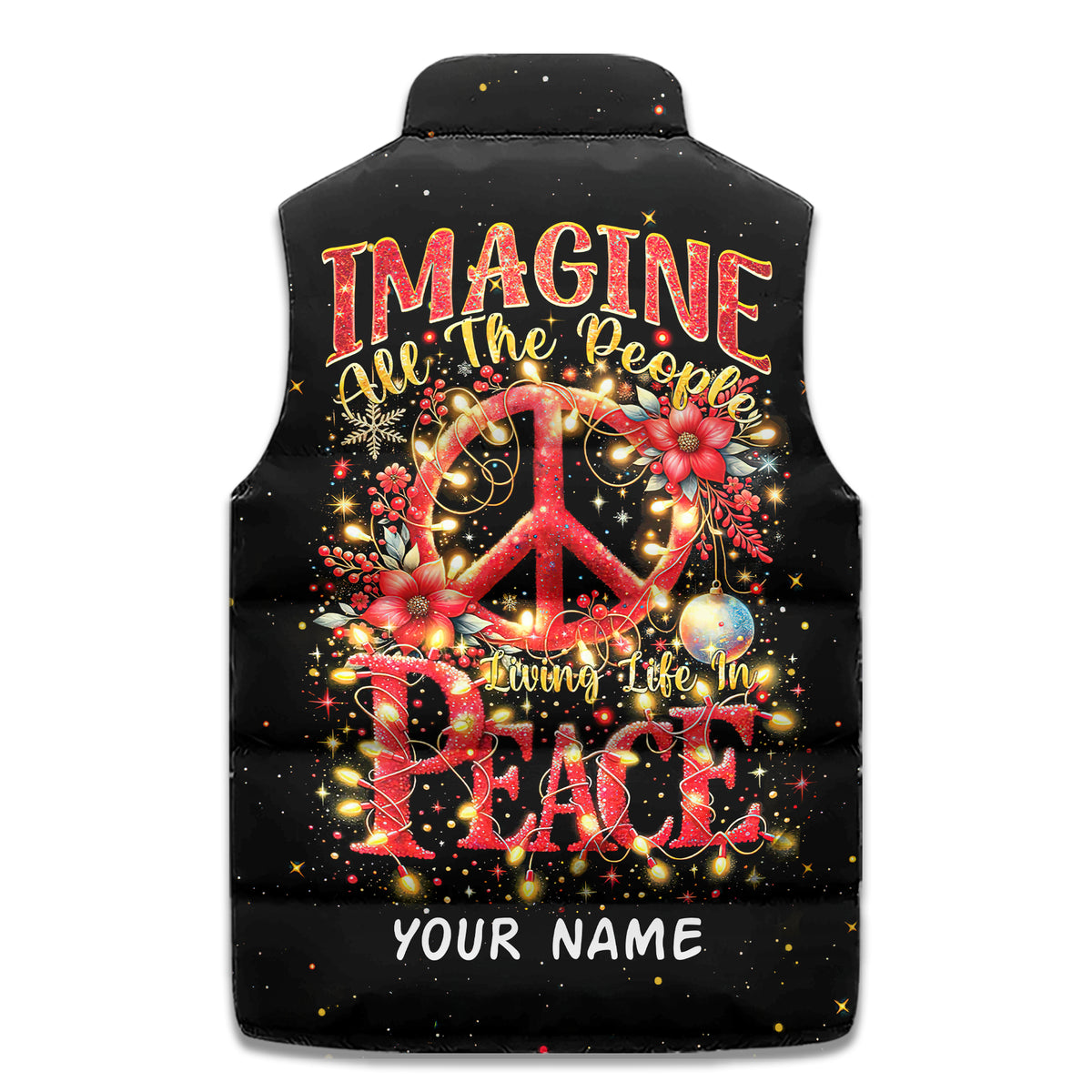Puffer Vest - Personalized Gift Ideas For Hippie Lovers
