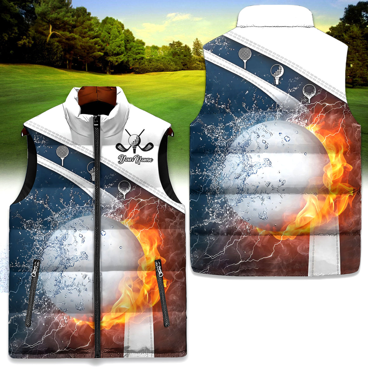 Puffer Vest - Personalized Gift Ideas For Golf Lovers