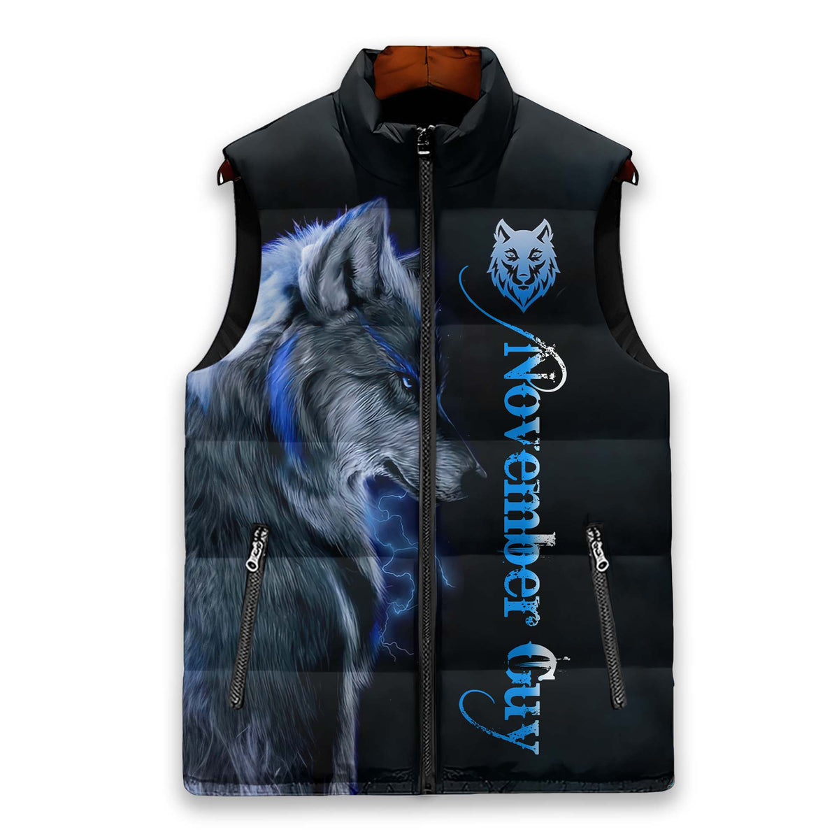 Puffer Vest - Personalized November Birthday Month, Gift Ideas For November Birthday For Men