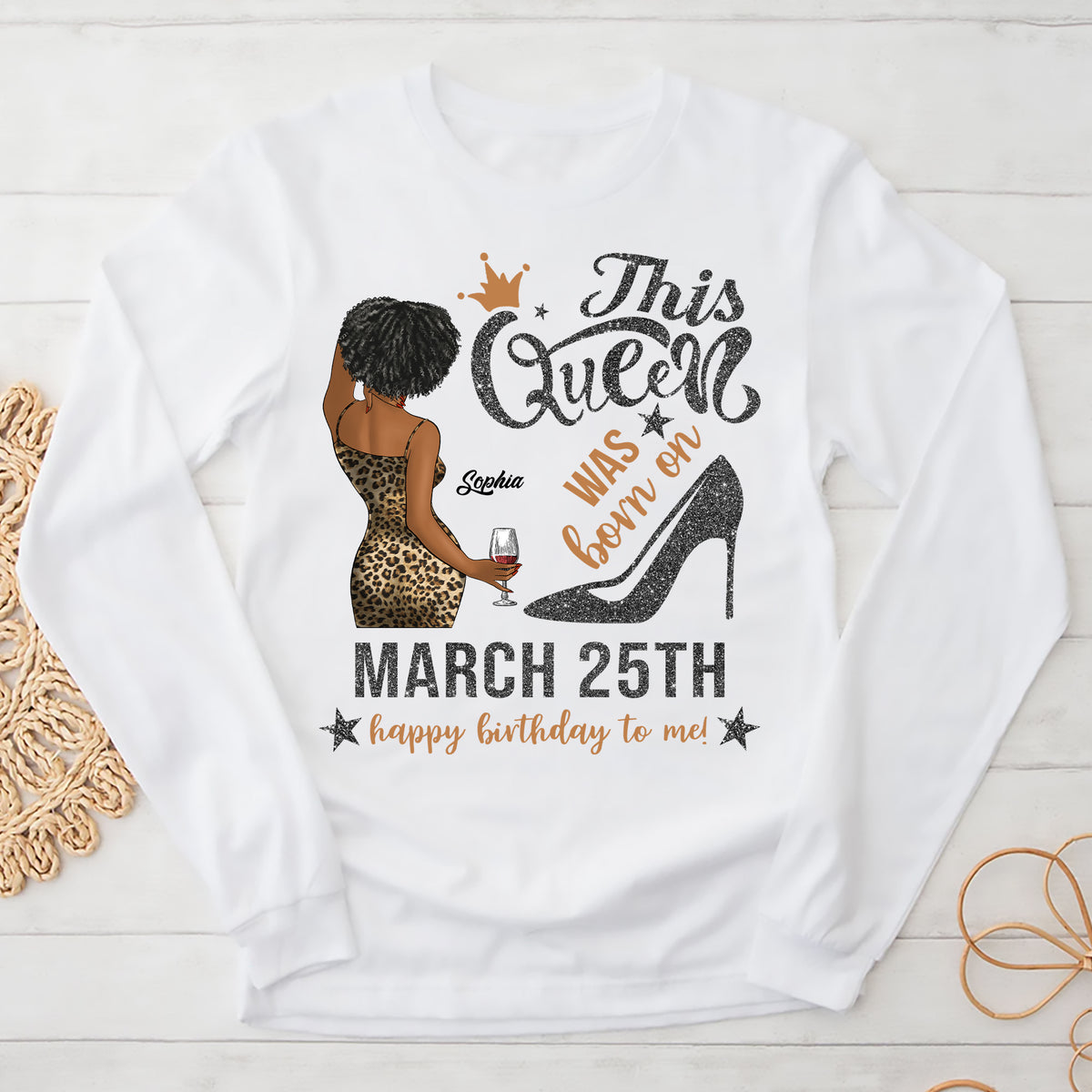 March Birthday Shirt, Custom Birthday Shirt, Queens Born In March, March Birthday Shirts For Woman, March Birthday Gifts, March Is My Birthday Month, Yep The Whole Month-YPT-ALK
