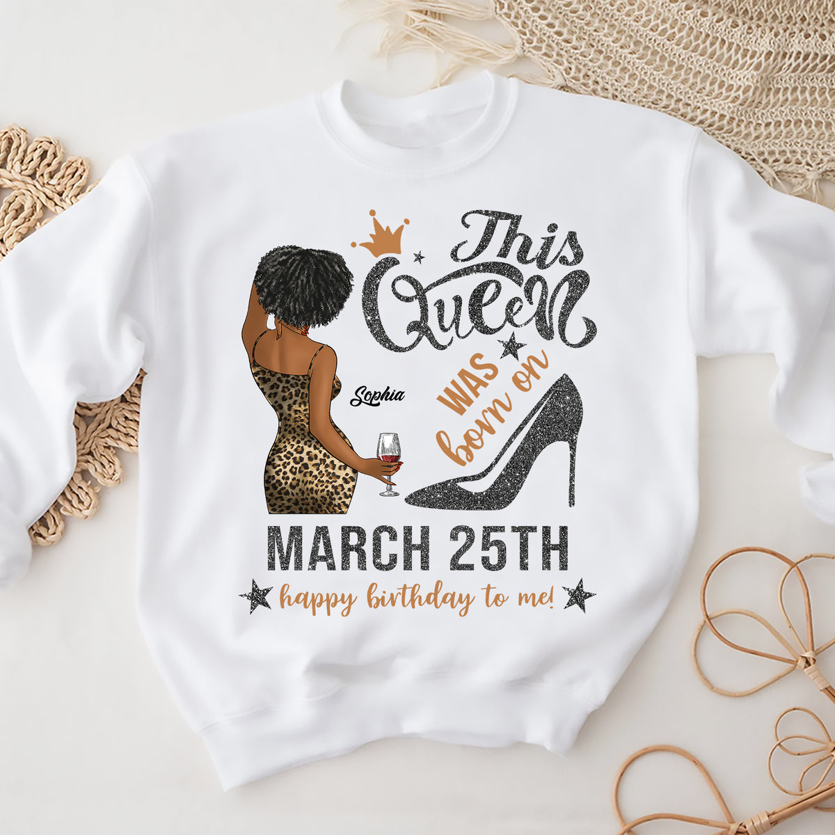 March Birthday Shirt, Custom Birthday Shirt, Queens Born In March, March Birthday Shirts For Woman, March Birthday Gifts, March Is My Birthday Month, Yep The Whole Month-YPT-ALK
