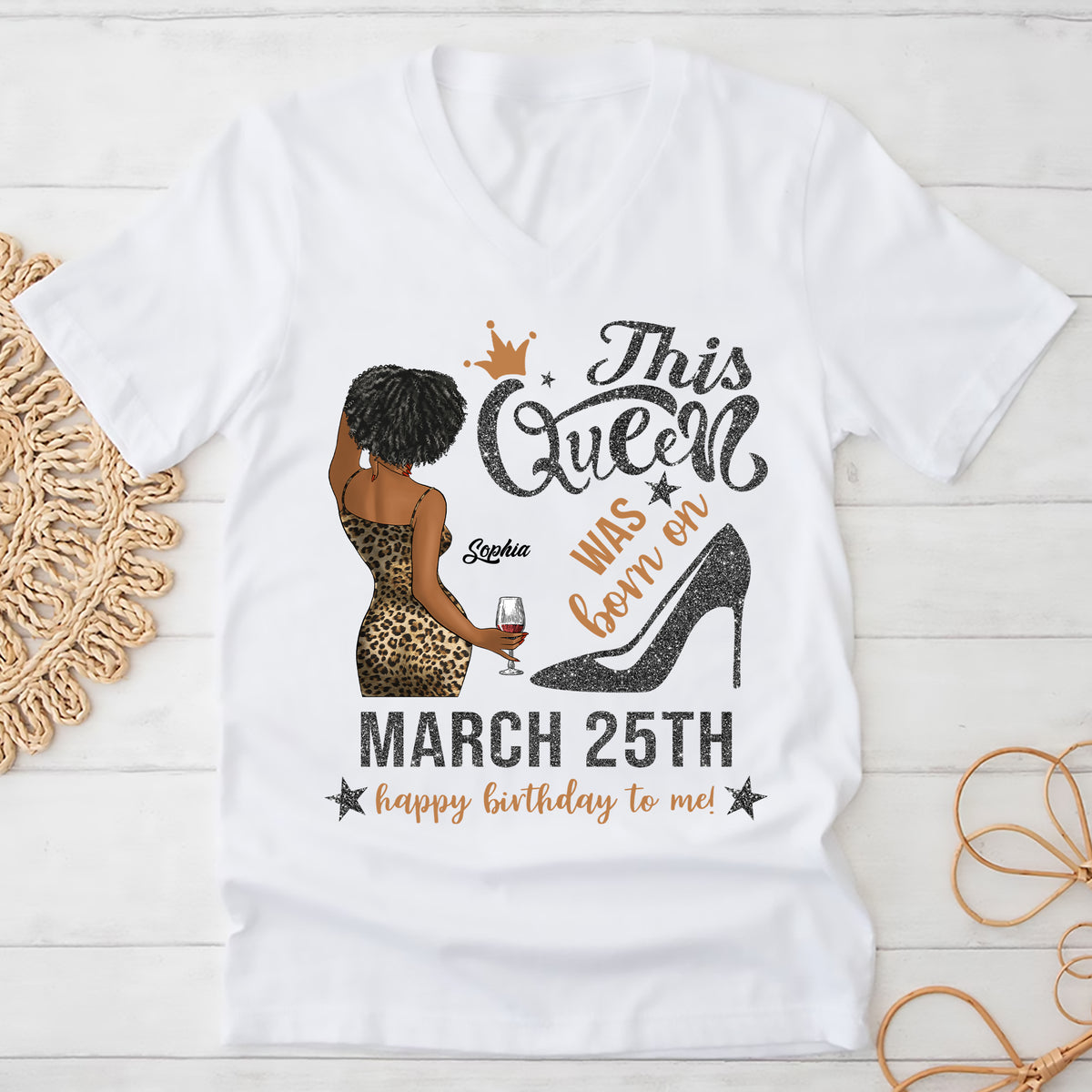 March Birthday Shirt, Custom Birthday Shirt, Queens Born In March, March Birthday Shirts For Woman, March Birthday Gifts, March Is My Birthday Month, Yep The Whole Month-YPT-ALK