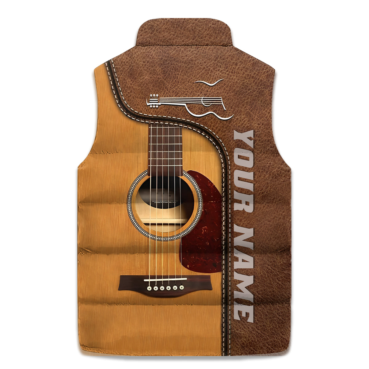 Puffer Vest - Personalized Gift Ideas For Guitar Lovers