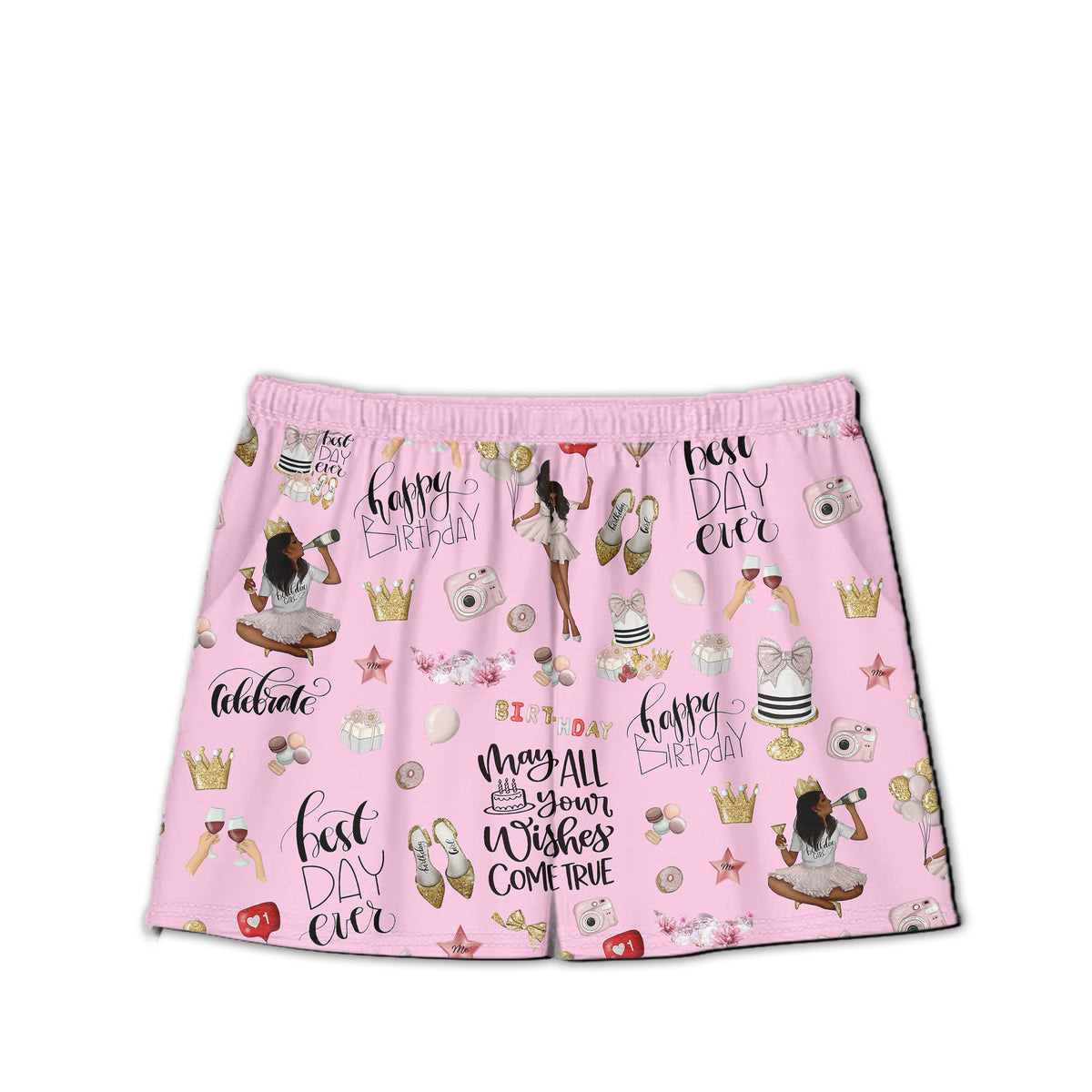 Personalized Custom Short Pajamas Set - Gift Ideas For 50th Birthday, 1974 Birthday Gifts Ideas, Gift Ideas 50th Birthday Woman-TLQ