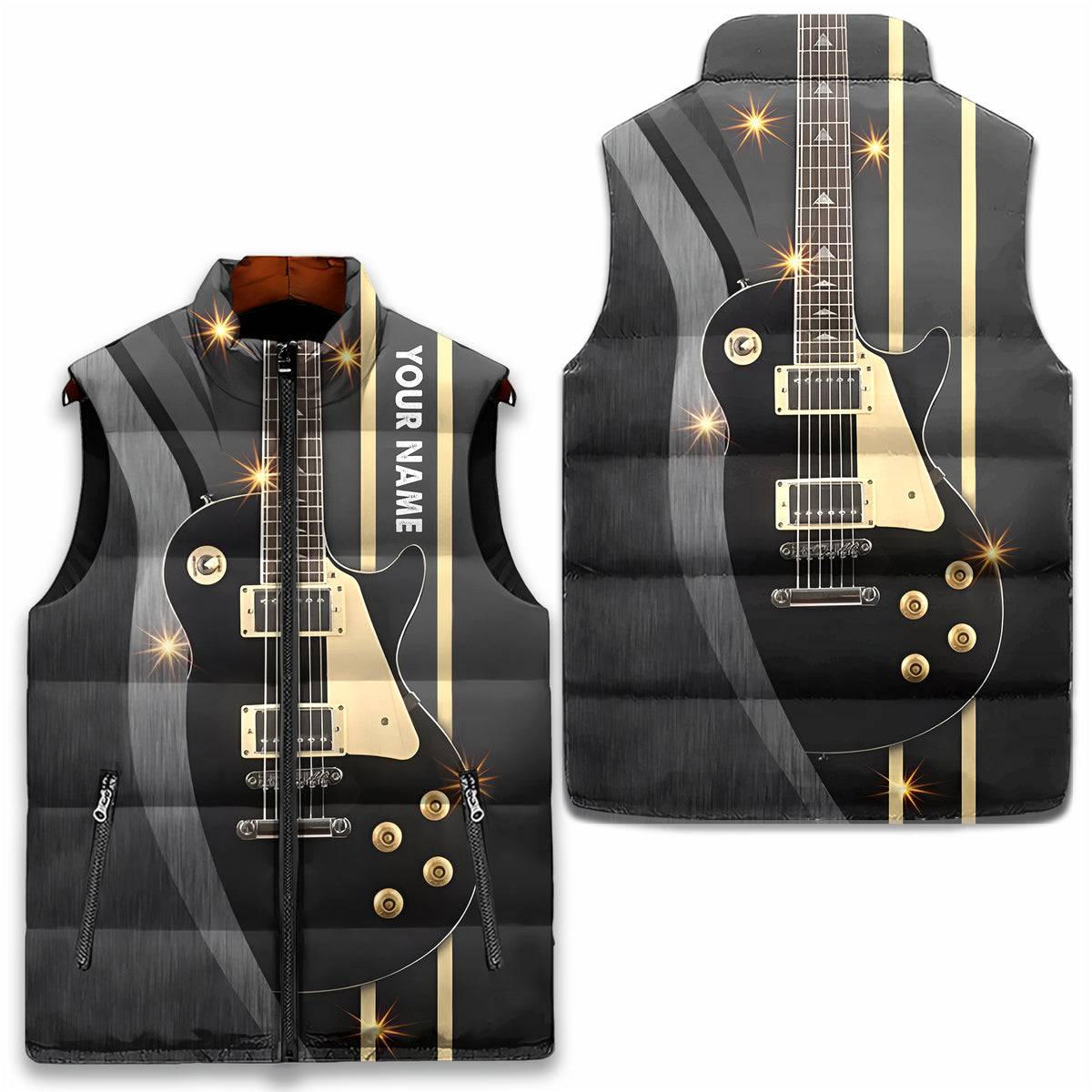 Puffer Vest - Personalized Gift Ideas For Guitar Lovers