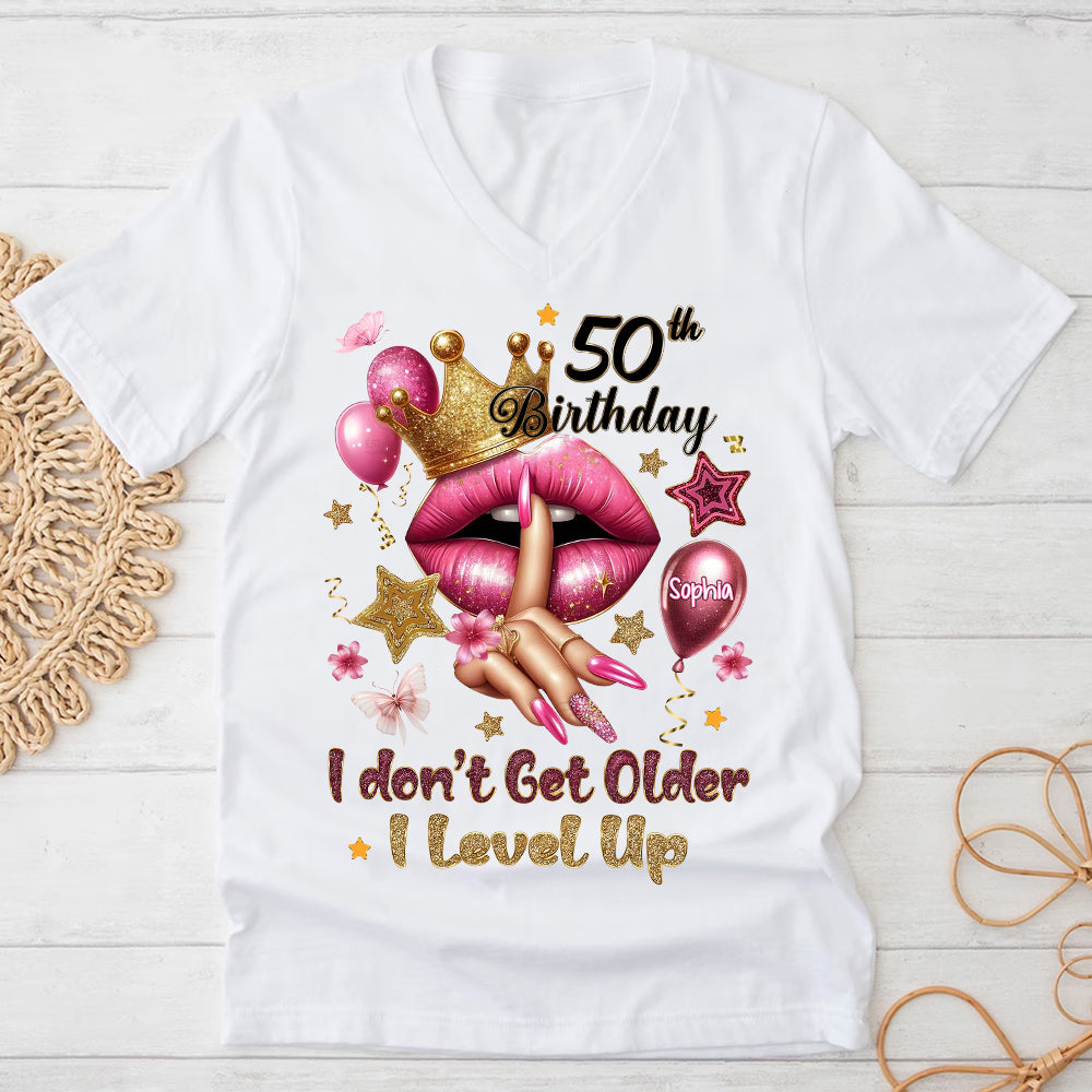50th Birthday Shirts, Custom Birthday Shirts, Turning 50 Shirt, Gifts For Women Turning 50, 50 And Fabulous Shirt, 50th Birthday Shirts For Her - YPT-ALK