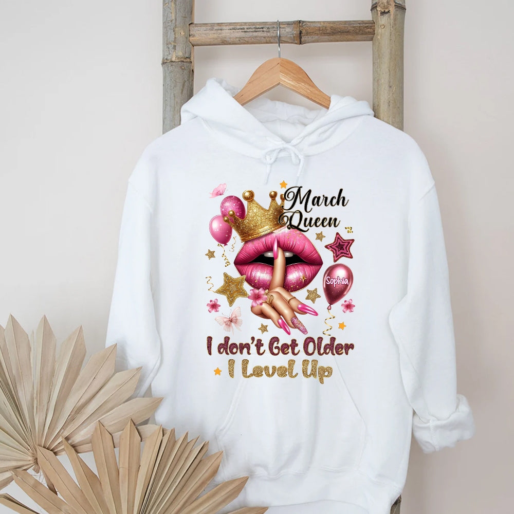 March Birthday Shirt, Custom Birthday Shirt, Queens Born In March, March Birthday Gifts, March shirts for Woman-YPT-ALK