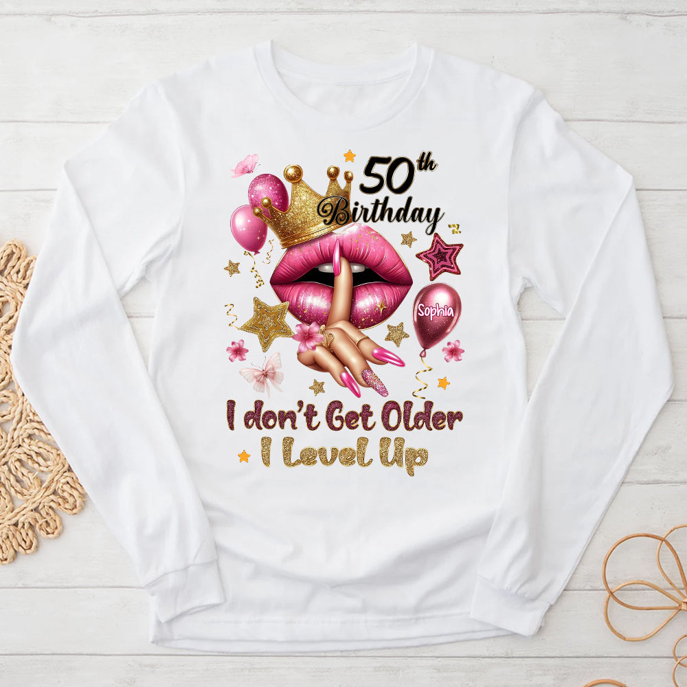 50th Birthday Shirts, Custom Birthday Shirts, Turning 50 Shirt, Gifts For Women Turning 50, 50 And Fabulous Shirt, 50th Birthday Shirts For Her - YPT-ALK
