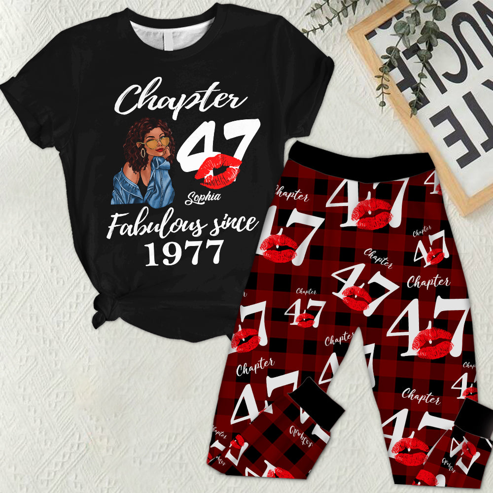 Premium Pajamas Set - Gift Ideas For 47th Birthday, 1977 Birthday Gifts Ideas, Gift Ideas 47th Birthday Woman-HCT